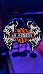 Panneau publicitaire Harley Davidson unique avec éclairage L, Enlèvement ou Envoi, Neuf, Table lumineuse ou lampe (néon)