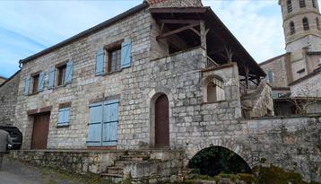 Stenen huis met tuin in het hart van het dorp Mon, Immo, Dorp, Woonhuis, Montcuq, Lot, FRANCE, 5 kamers
