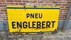 Emaille bord Englebert, Ophalen, Gebruikt, Reclamebord