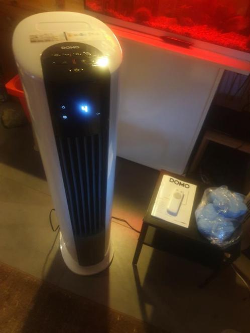 Te koop aircooler domo DO 157 A  met 2 ijsblokken !!, Elektronische apparatuur, Waterkoelers, Zo goed als nieuw, Ophalen