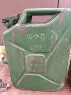 2 oude Britse leger jerrycans, Verzamelen, Ophalen of Verzenden