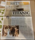 Krantenartikel Het Volk De Titanic 1998, Verzenden, 1980 tot heden, Krant