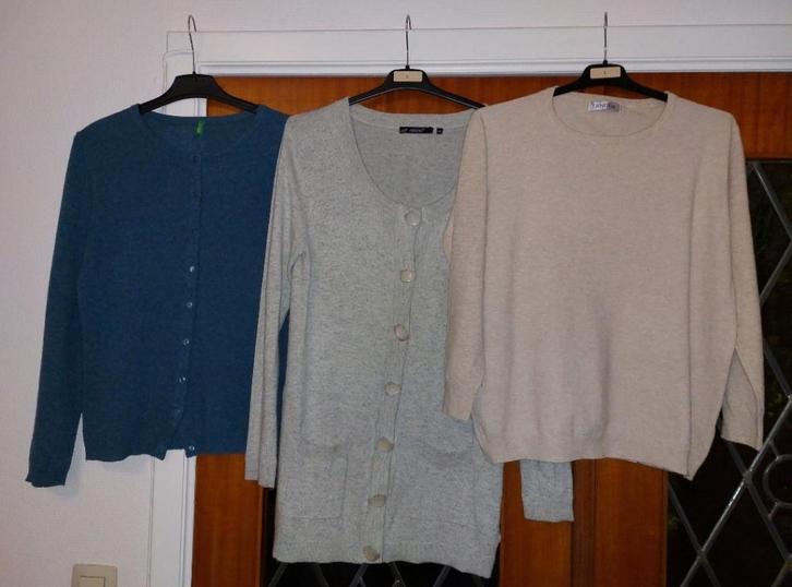 2 Gilets et 1Pull pour Femme, Vêtements | Femmes, Pulls & Gilets, Comme neuf, Taille 38/40 (M), Autres couleurs, Enlèvement ou Envoi