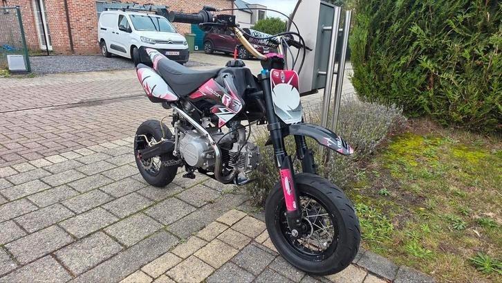 Pitbike 125cc Lifan-motor, Fietsen en Brommers, Minibikes, Midibikes en Pitbikes, Ophalen of Verzenden