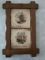 Prachtige wanddecoratie boten, Enlèvement, Comme neuf