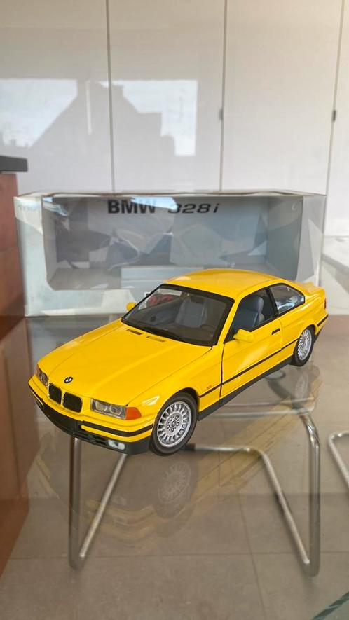 UT-MODELS - BMW - 3-SERIES E36 COUPE 1993 1:18 nickel, Hobby & Loisirs créatifs, Voitures miniatures | 1:18, Neuf, Voiture, UT Models