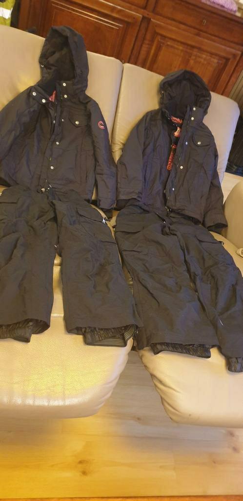 Skipak Waterdicht IceRyder maat 140 (jas en broek) set €30, Sport en Fitness, Skiën en Langlaufen, Zo goed als nieuw, Ophalen of Verzenden