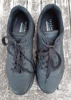 Zwarte heren sneakers Skechers Uno - Stand On Air - maat 43, Zwart, Ophalen of Verzenden, Zo goed als nieuw, Skechers