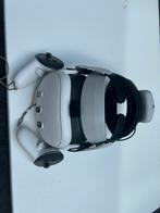 Quest 3 vr headset met headstrap rn battery goede staat, Games en Spelcomputers, Virtual Reality, Ophalen, Zo goed als nieuw, VR-bril