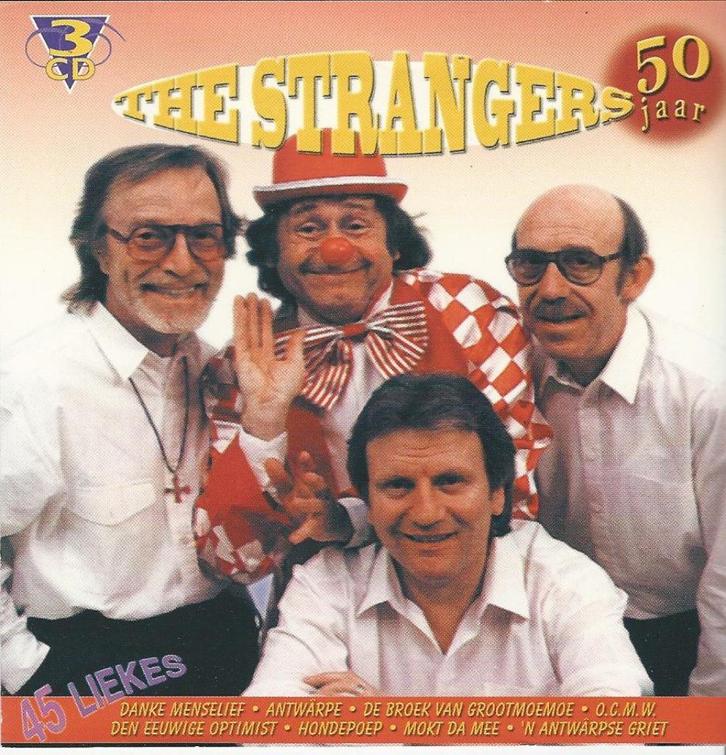 Antwerpen/The Strangers -50 jaar+handtekeningen=3cdBOX=17,99, Cd's en Dvd's, Cd's | Nederlandstalig, Zo goed als nieuw, Verzenden