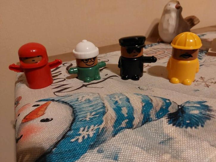 4 Lillabo speelfiguren van IKEA, Collections, Jouets miniatures, Comme neuf, Envoi