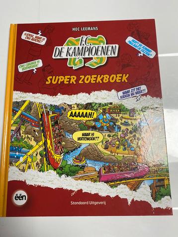 Fc de kampioenen super zoekboek disponible aux enchères