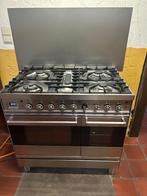 Boretti gasfornuis met dubbele oven, Elektronische apparatuur, Fornuizen, Ophalen, Zo goed als nieuw, Gas, Vrijstaand