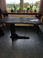 Table, Comme neuf, 100 à 150 cm, Chêne, 50 à 100 cm