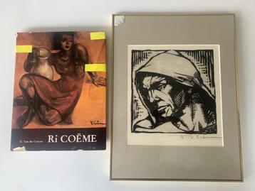 Rik Coëme - gravure + boek