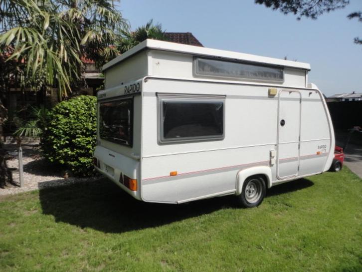 Rapido 38 club bj.1999, Caravans en Kamperen, Caravans, Particulier, tot en met 4, Rapido, tot 4 meter, Luifel, Ophalen