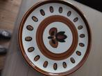 Rare Plat à tarte 32 cm Boch La Louvière série Kimono, Antiek en Kunst, Ophalen of Verzenden