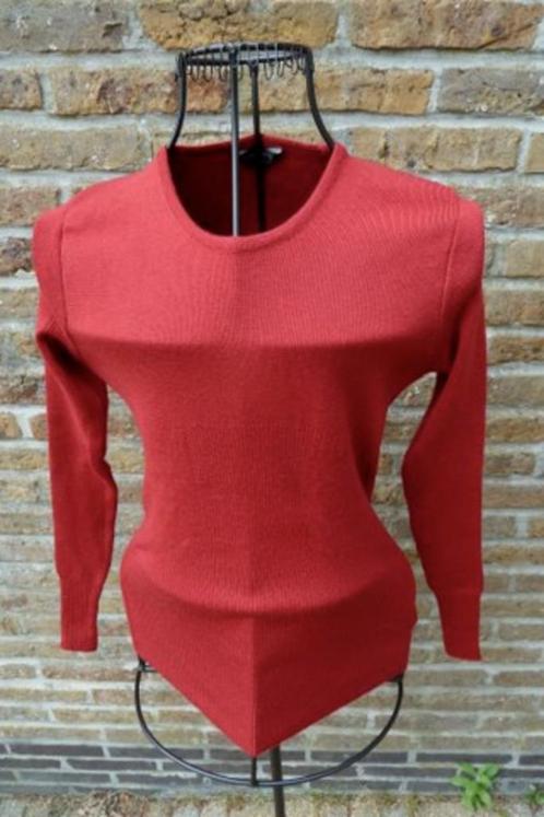 Rode aansluitende trui " Long Island " Small, Kleding | Dames, Truien en Vesten, Zo goed als nieuw, Ophalen of Verzenden
