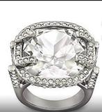 Swarovski Crystal Nirvana Coctail ring maat 52, Handtassen en Accessoires, Ringen, Ophalen of Verzenden, Zo goed als nieuw