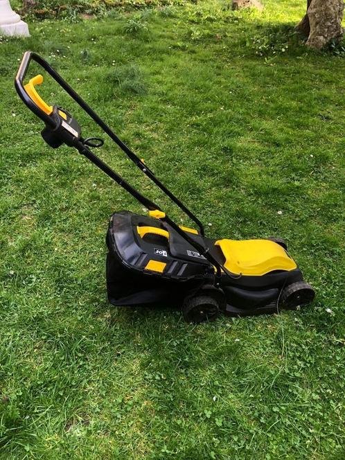 Elektrische grasmaaier, Tuin en Terras, Grasmaaiers, Gebruikt, Elektrische grasmaaier, 30 t/m 39 cm, Cirkelmaaier, Elektrische starter