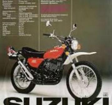 SUZUKI TS400 GEZOCHT (Recherche) beschikbaar voor biedingen