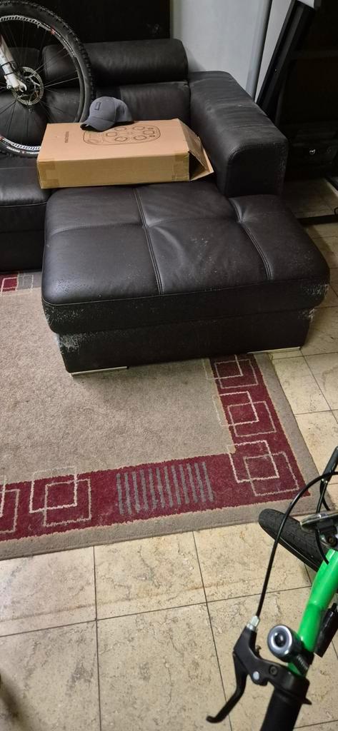 Zetel, Huis en Inrichting, Zetels | Zetels en Chaises Longues, Gebruikt, Driepersoons, 250 tot 300 cm, 150 cm of meer, Kunststof