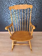 Houten vintage schommelstoel, Antiek en Kunst, Ophalen