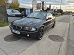 BMW 320CI Cabrio Benzine, Auto's, Beige, Cabriolet, Zwart, Leder