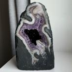 Amethist geode, Verzamelen, Mineralen en Fossielen, Ophalen of Verzenden