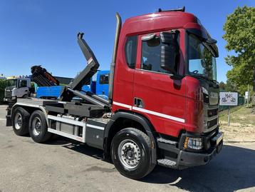 Scania R500 XT 6x4 RETARDER - HOOKLIFT / HAAKSYSTEEM WAF 20T beschikbaar voor biedingen