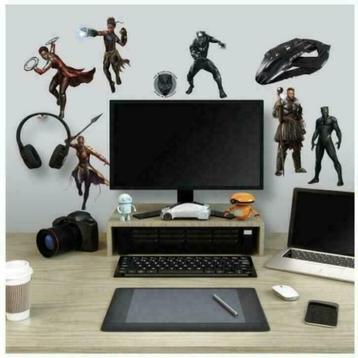 Avengers Muurstickers Black Panther - Roommates beschikbaar voor biedingen