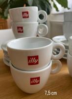 Set van 8 Illy Koffie kopjes, Maison & Meubles, Cuisine | Vaisselle, Comme neuf, Tasse(s) et/ou soucoupe(s), Enlèvement, Porcelaine