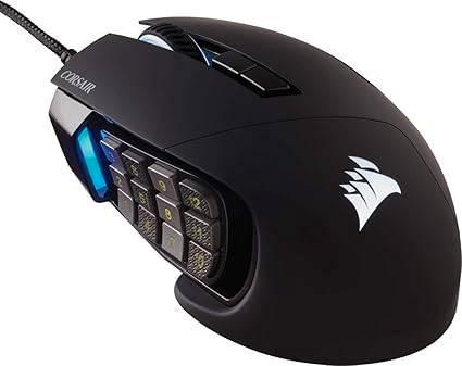 Corsair Scimitar Elite | Souris de jeu | LIVRAISON GRATUITE, Informatique & Logiciels, Souris, Neuf, Souris, Filaire, Ergonomique