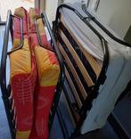 2 vouwbedden (80 x 180), Huis en Inrichting, Ophalen, Overige materialen, Gebruikt, Eenpersoons
