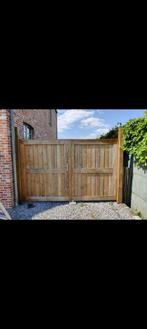 Poort 3m breed 1m80 hoog, Tuin en Terras, Ophalen, Gebruikt, 150 tot 200 cm, Hout