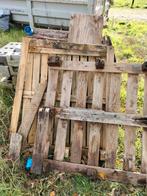 Houten pallets gratis ophalen als brandhout, Ophalen, Gebruikt