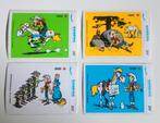 Lucky Luke - 4 stickers, Enlèvement ou Envoi, Autres personnages, Comme neuf, Image, Affiche ou Autocollant