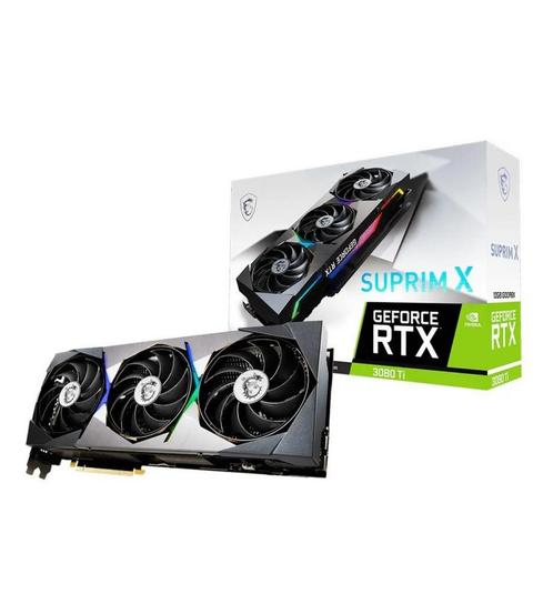 MSI Rtx 3080 ti suprim x 12gb, Computers en Software, Videokaarten, Nieuw, Nvidia, PCI-Express 4.0, GDDR6, HDMI, DisplayPort, Ophalen