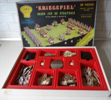 Zeer zeldzaam Vintage bordspel "Kriegspiel" Strategiespel " beschikbaar voor biedingen