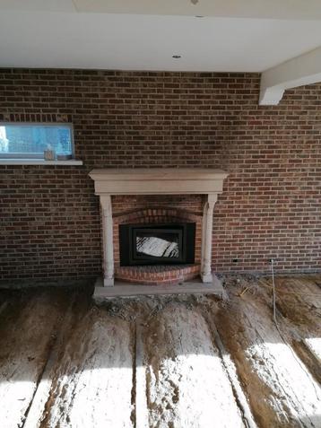 inbouwcasette voor hout, Huis en Inrichting, Haarden, Ophalen, Gebruikt, Inbouwhaard, Houthaard