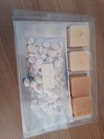 4 kaarsen met houder, Huis en Inrichting, Woonaccessoires | Kandelaars en Kaarsen, Ophalen of Verzenden