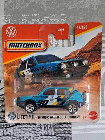 Vw golf 2 country matchbox  beschikbaar voor biedingen