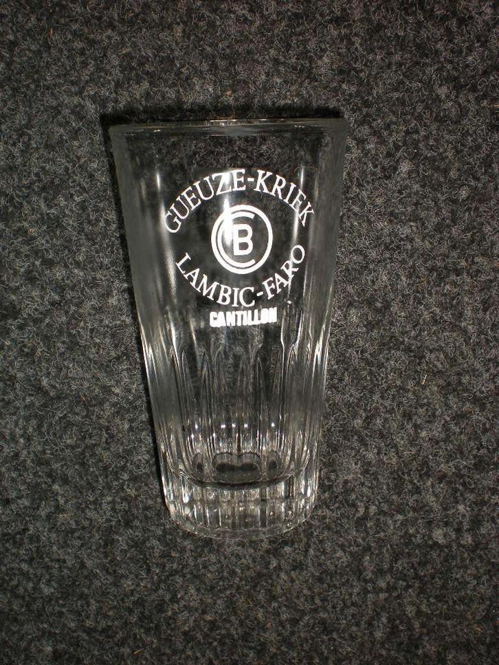 CANTILLON, Collections, Marques de bière, Comme neuf, Verre ou Verres, Enlèvement ou Envoi