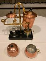 Antiek Vintage KOFFIEPERCOLATOR. Decoratieve balansbrouwer., Antiek en Kunst, Ophalen, Koper