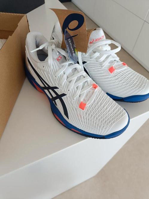 Asics Padel schoen solution 2 FF clay nieuw nog met etiket, Sport en Fitness, Tennis, Nieuw, Schoenen, Ophalen