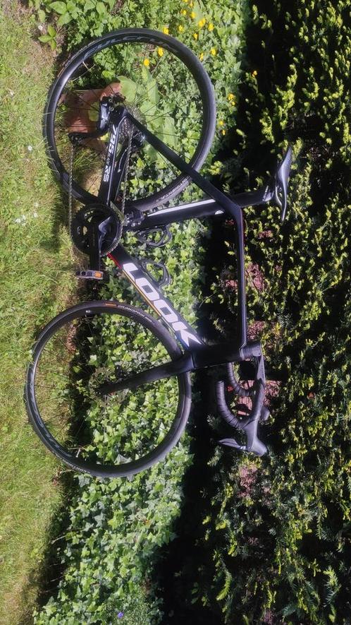 Look 795 blade rs schijf maat L 105 Di2, Fietsen en Brommers, Fietsen | Racefietsen, Zo goed als nieuw, Carbon, Ophalen