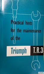 Handboek Triumph TR3A 501528/3, Enlèvement ou Envoi
