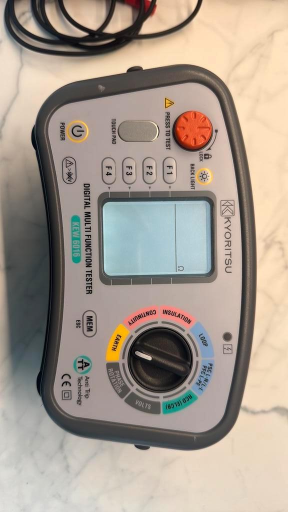 Kyoritsu multifunctionele tester, Doe-het-zelf en Bouw, Elektriciteit en Kabels, Zo goed als nieuw, Ophalen