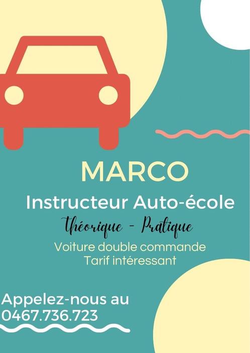 Moniteur de conduite, Diensten en Vakmensen, Bijles, Privé-les en Taalles, Bijles, Examen- of Scriptiebegeleiding, Privéles