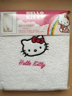 Handdoek Hello Kitty, Maison & Meubles, Serviette, Enlèvement ou Envoi, Blanc, Neuf